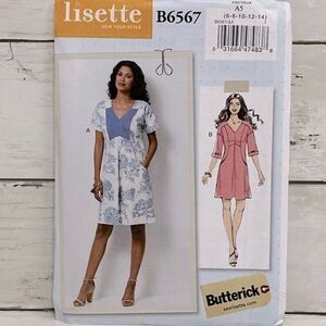 ⭐️5 for $28⭐️ NEW Lisette B6567 Women’s Sewing Patterns UNCUT